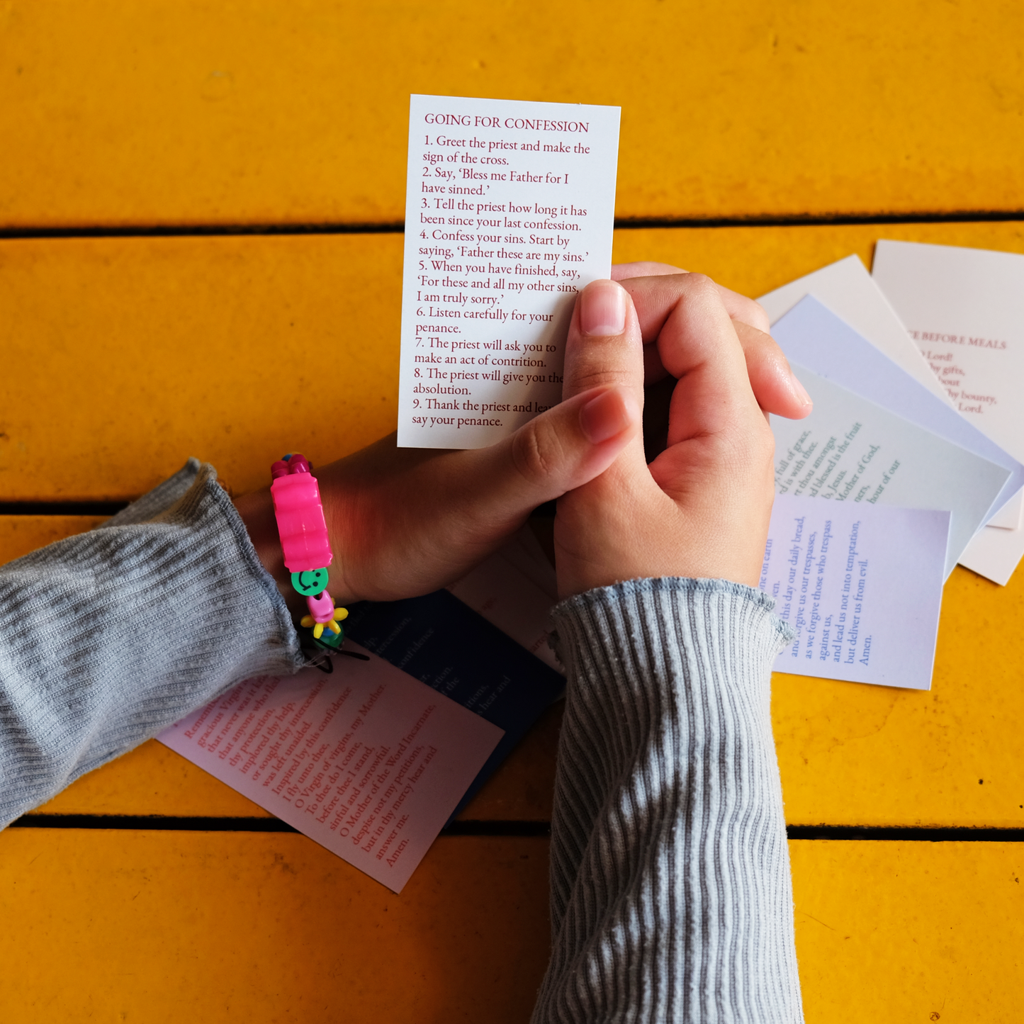 Pocket prayers