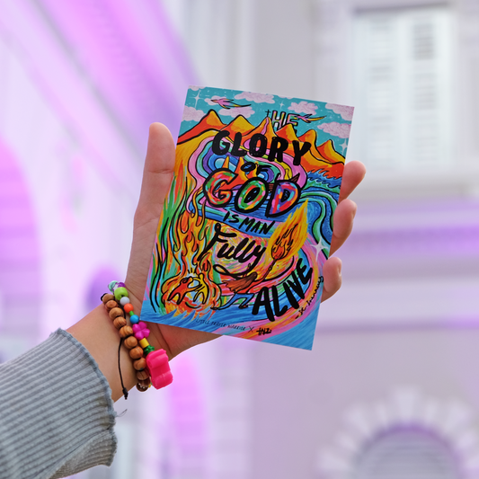 'Fully Alive' postcards