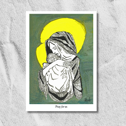 Our Lady of the Rosary print