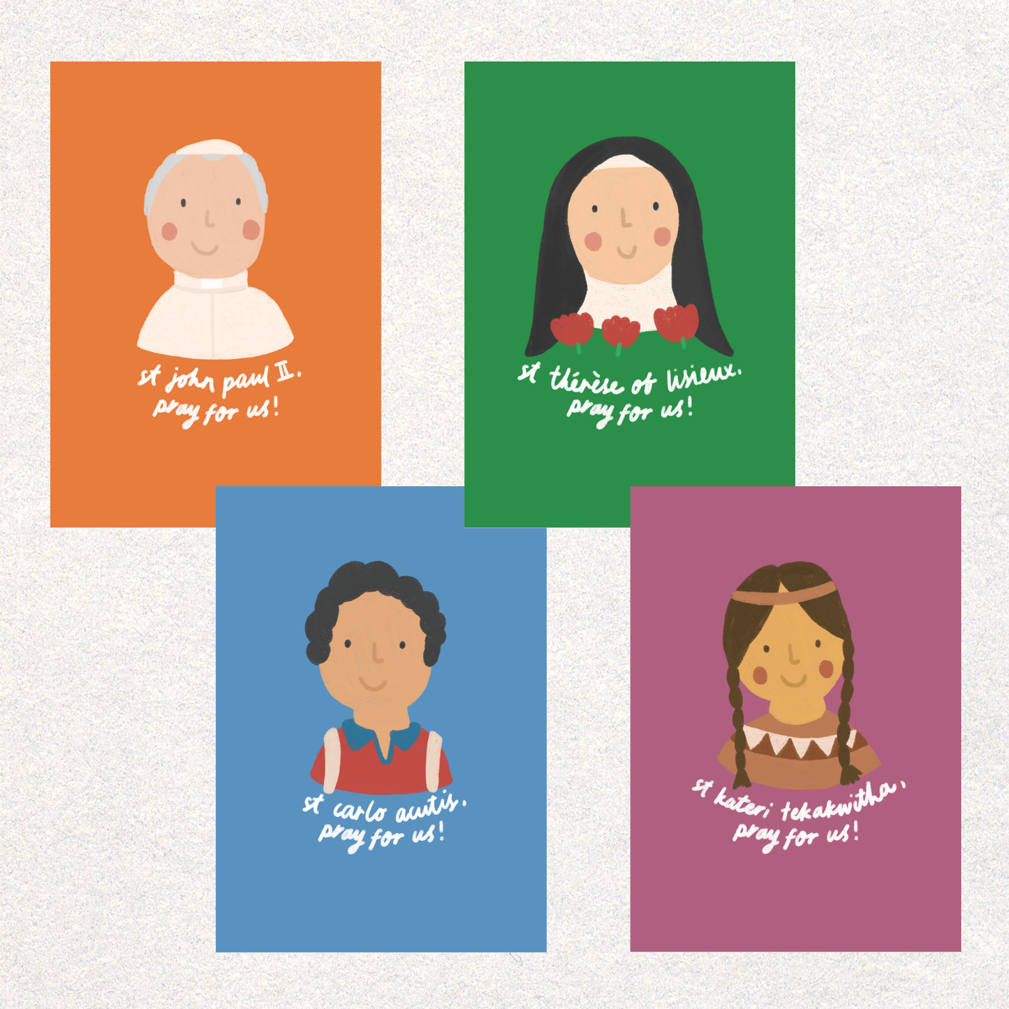 Saint Pals A4 print