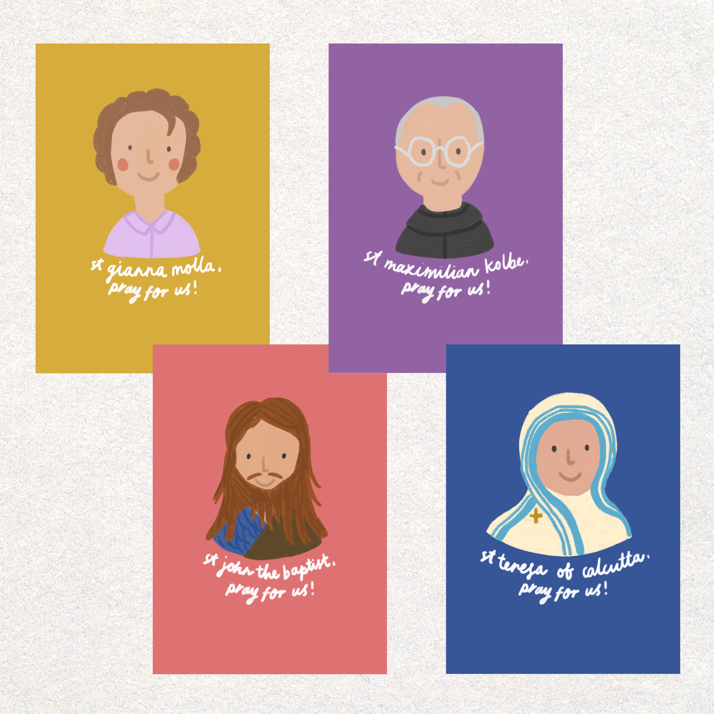 Saint Pals A4 print