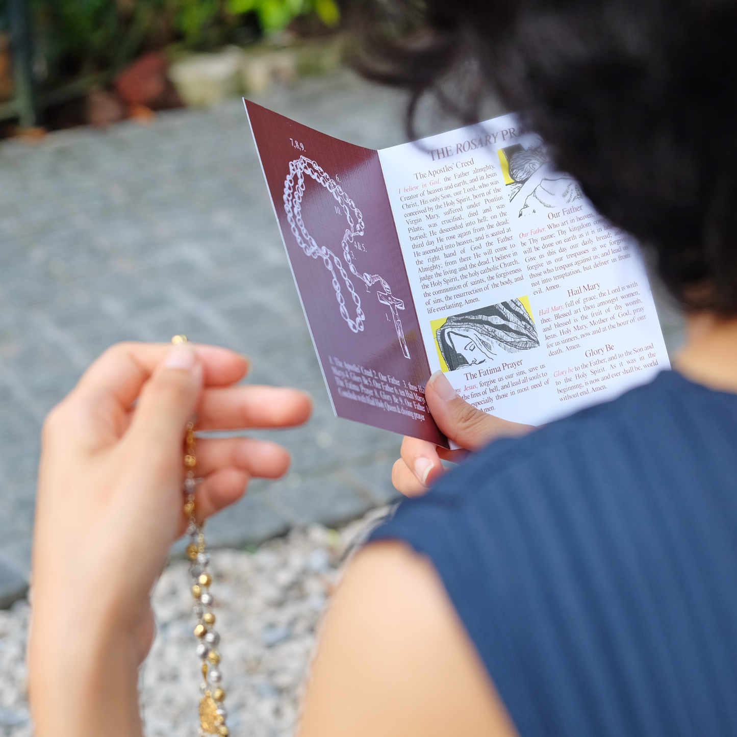 Pray the rosary guide