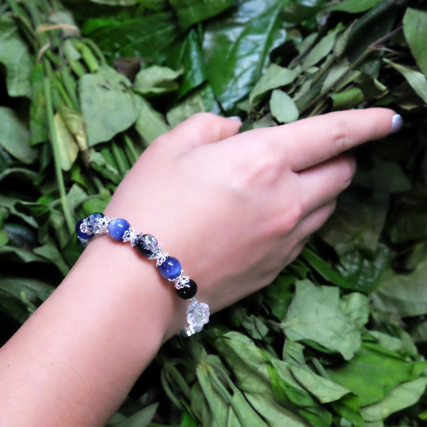 handmade rosary bracelet