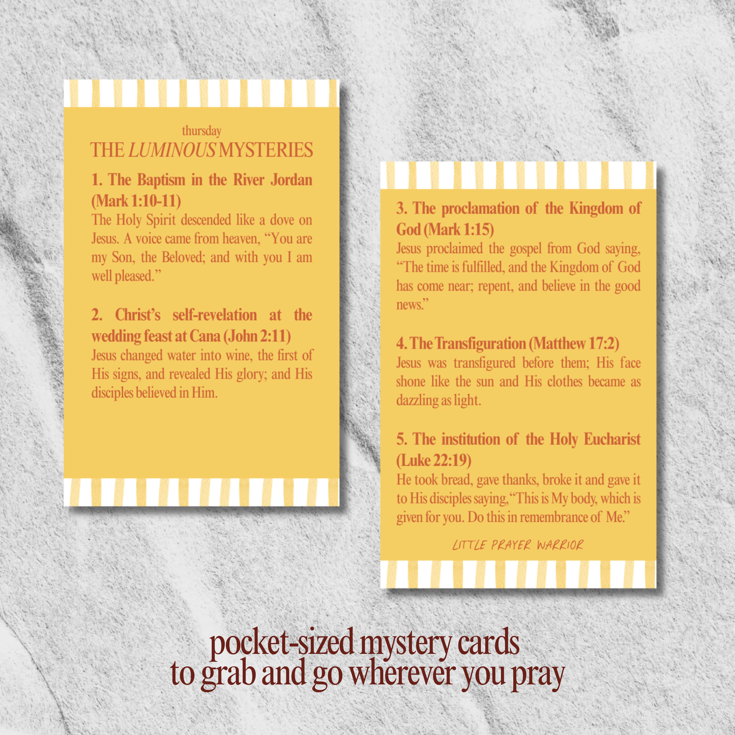 Pray the rosary guide