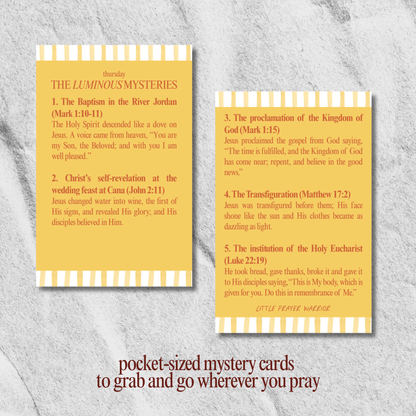 Pray the rosary guide