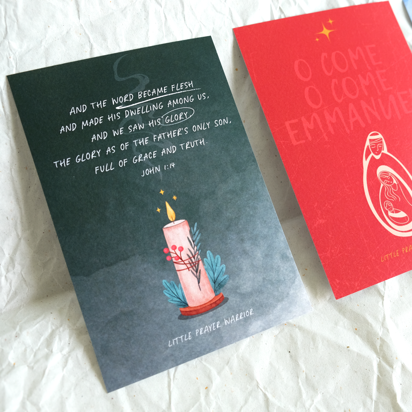 Christmas postcards