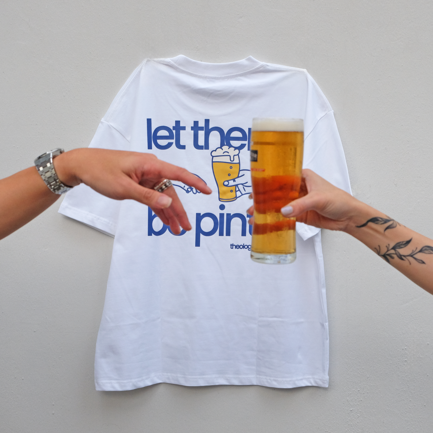 "Let There Be Pints" tee